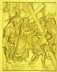 

3D stl model for CNC machine CNC 3d Relief Model STL for path of sorrow--2