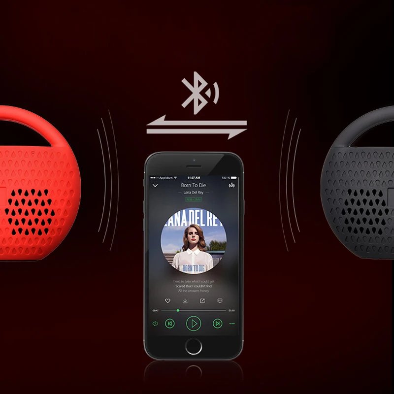 Мини Bluetooth Беспроводной Портативный Динамик для мобильного MP3 телефон планшет 4 цвета 15 см X 7 см X 14 см