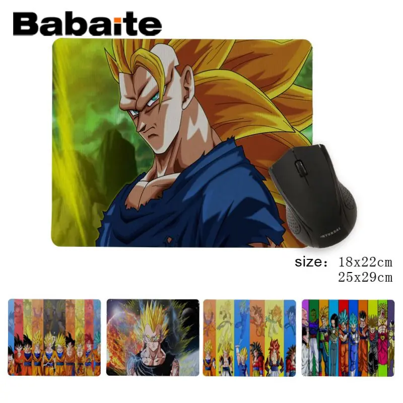 

Babaite 2018 New Seven Dragon Ball Z Kid Goku Beautiful Anime Mouse Mat DIY Design Pattern Game No Lockedge mousepad