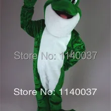 Bullfrog зеленый Лягушка маскот костюм модный на заказ костюм аниме косплей наборы Маскотте тема маскарадный костюм карнавальный костюм