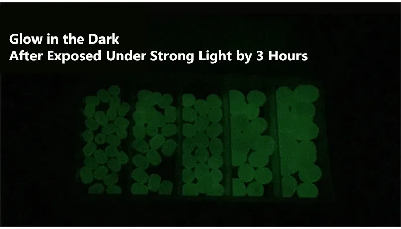 100pcsBox Multiple Sizes Glow in the Dark Fishing Beads Anti-collision Green Bead Fishing Accessories (5)