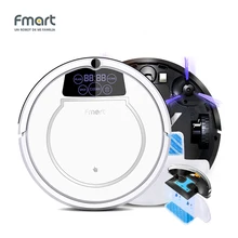 Fmart E-550W(S)3 in 1 Robot Vacuum Cleaner Home Cleaning Appliances 128ML WaterTank Wet 300ML Dustbin Sweeper Aspirator Cleaning