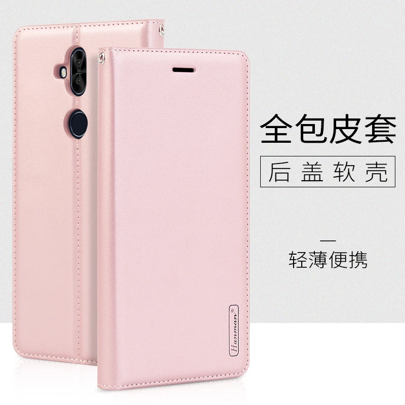 Hanman для ASUS Zenfone 5 Lite  5Q ZC600KL чехол кожаный бумажник откидная крышка Подставка