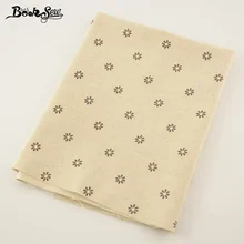 Booksew Sewing Material Tissu Home Textile Tablecloth Pillow Bag Curtain Cushion Zakka Litte Flower Design Cotton Linen Fabric