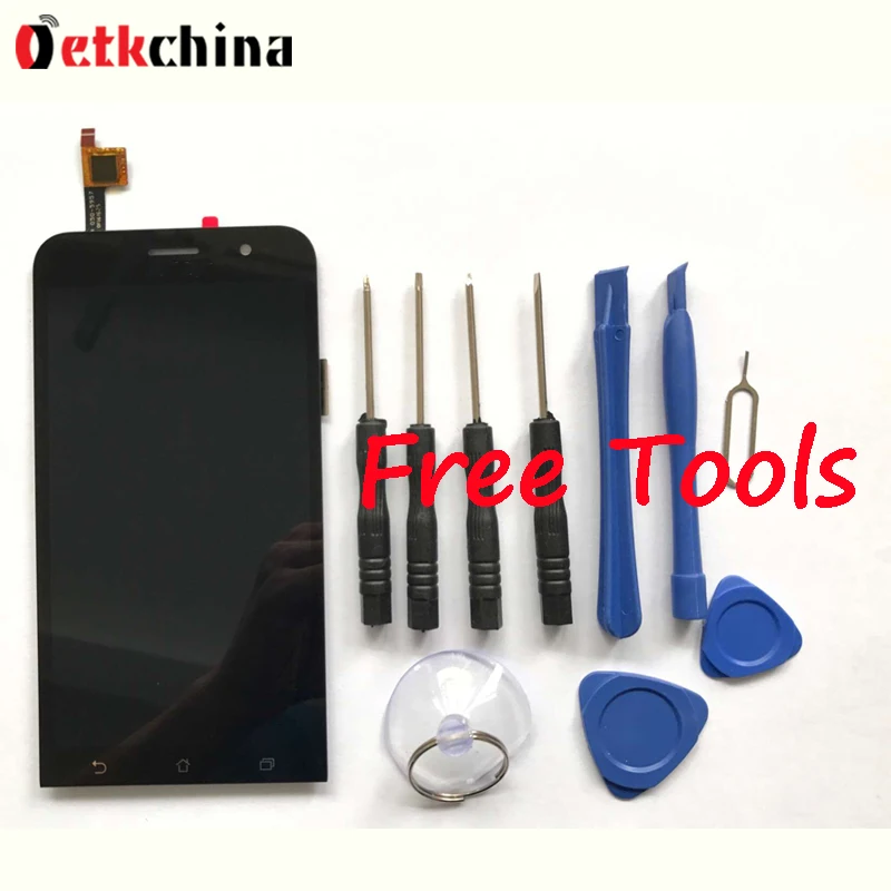 

LCD Display with Touch Screen Digitizer Sensor Assembly Replacement  Parts For ASUS Zenfone Go ZB500KL