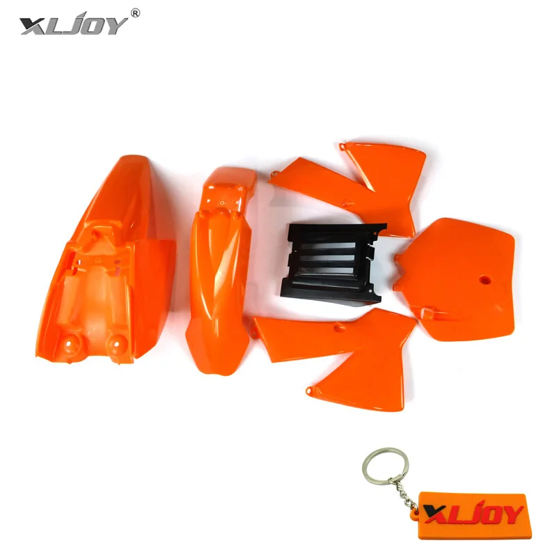 

XLJOY Fairing Plastic Fender Body Kit For KTM50 Mini Senior Junior Adventure SX SR JR KTM 50cc KTM50SX MT50 MTK50 Dirt Bike