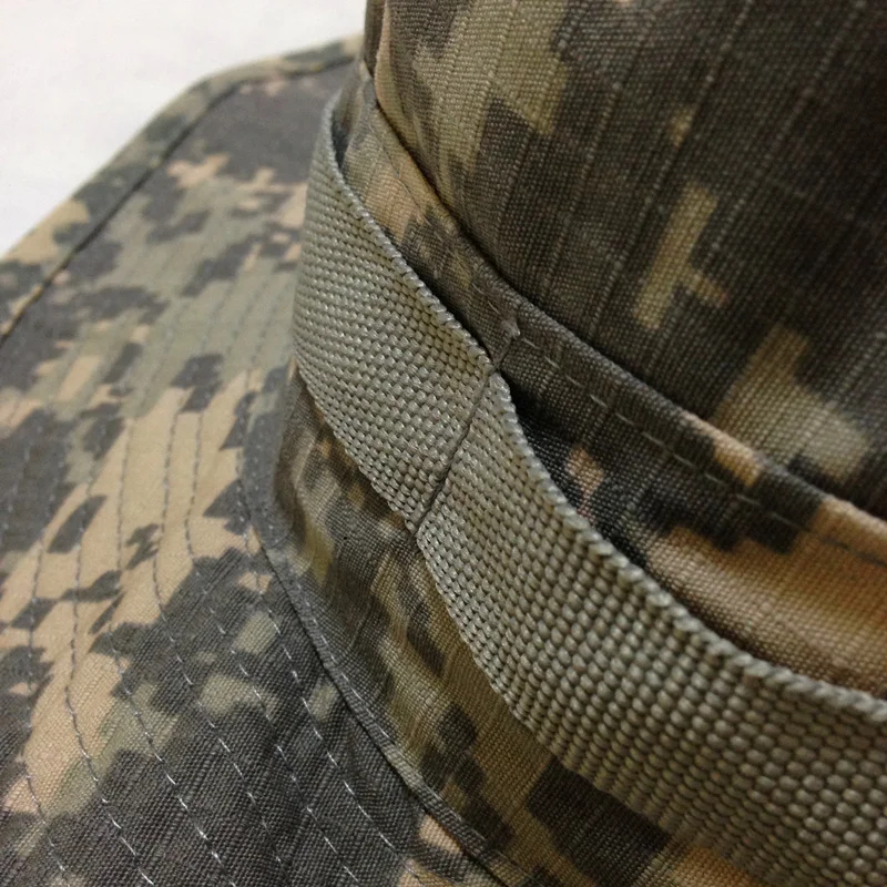 Камуфляж Черный ACU джунгли цифровой Boonie шапки тактический страйкбол Снайпер непальская Кепка Militares армейская Мужская Военная Солнцезащитная шляпа