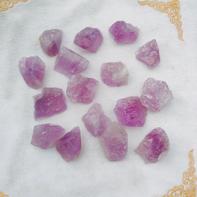 

100g Natural Rough Specimen Amethyst Point Quartz Wand Crystal Natural stones and minerals Fish tank stone Amethyst Irregular D3