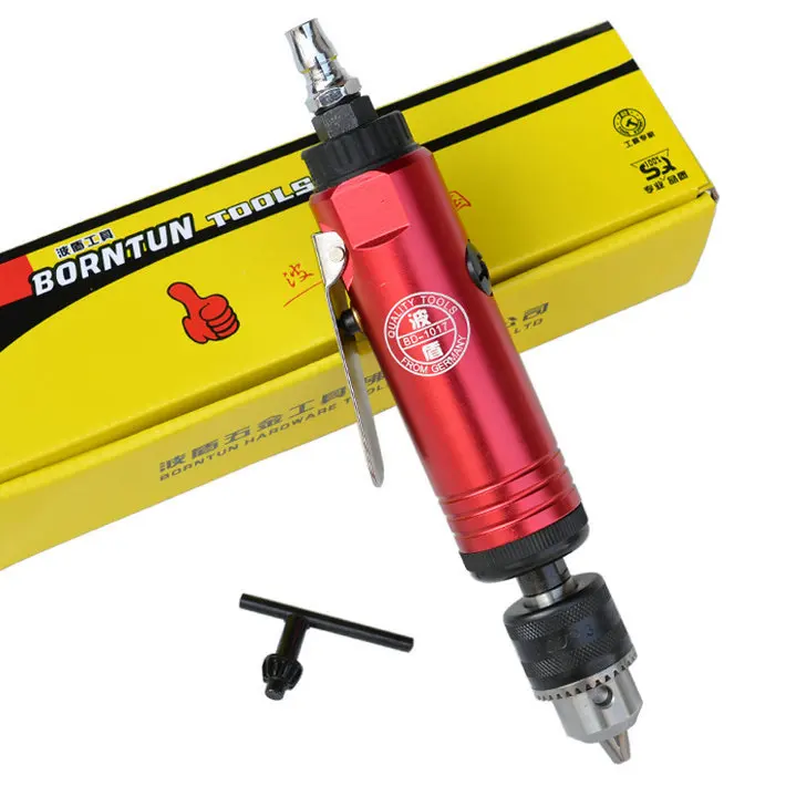 

Borntun 1.5mm-10mm Pneumatic Drill High Speed Straight Type drill Industrial Grade air power tool