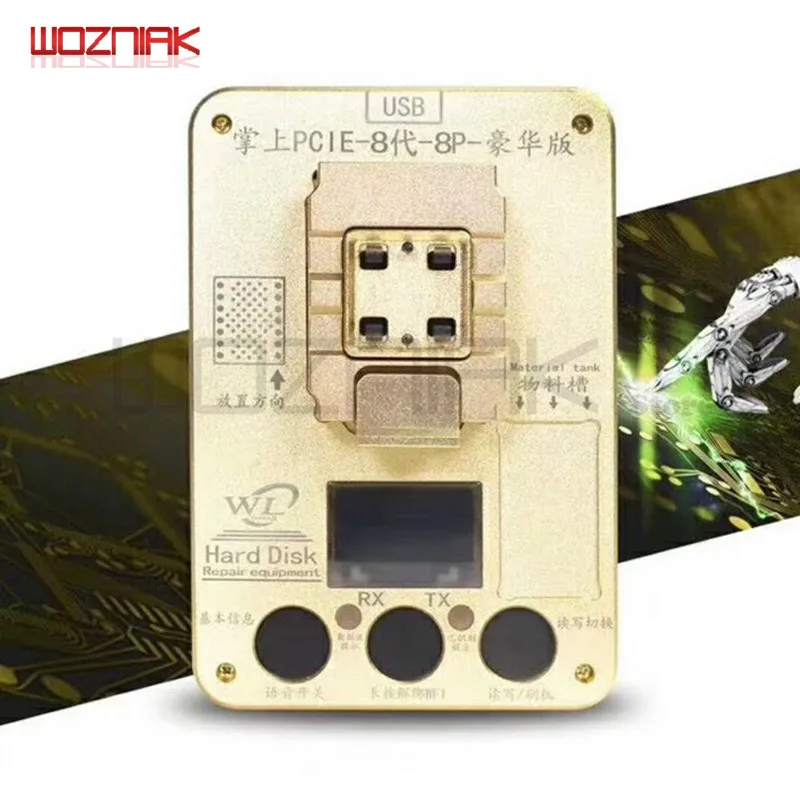Программатор Wozniak WL PCIE NAND для iPhone x 8g 8p 7P 7 6SP ios11 HDD инструмент SN программатора IPAD