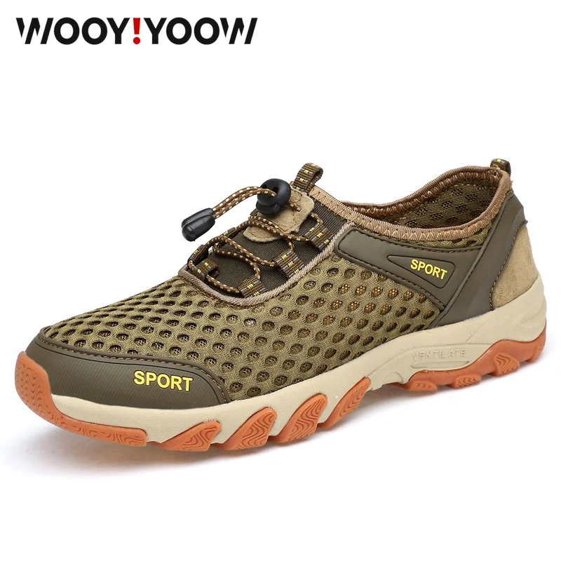 

Men's shoes 2019 summer new style Flying woven mesh casual shoes Men's running shoes
