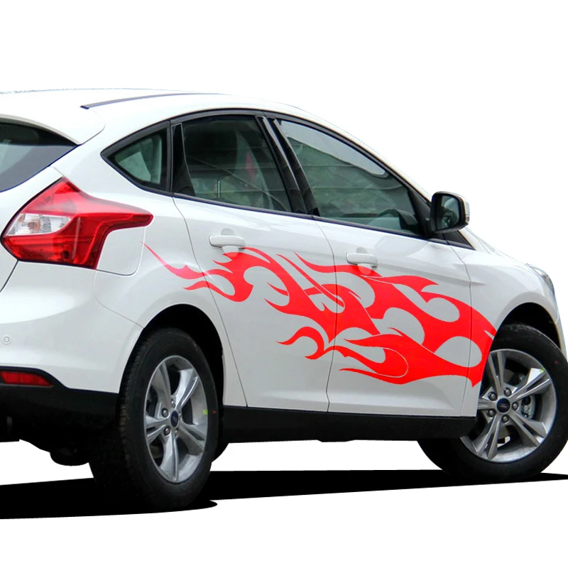 Огненный декоративный Тотем на автомобилях авто виниловые наклейки и