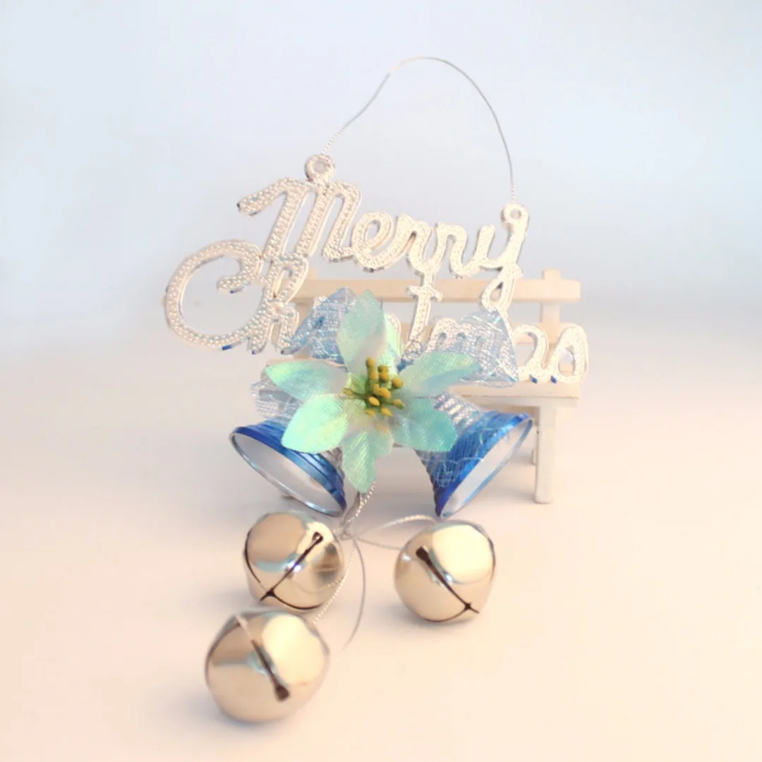 Merry Christmas Door Tree Hanging Small Bell Decoration Home Party Ornaments New