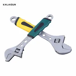 Kalaidun 1 шт. 0-40 мм разводной ключ разборная ключ углеродистой Сталь со шкалой гаечный ключ многофункциональный ключ ручной инструмент