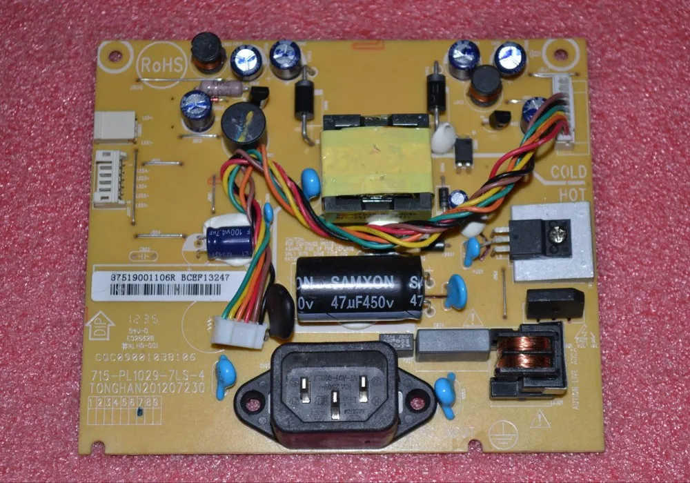 

Free Shipping>Original LED power supply board 715-PL1029-7LS-4 power board CQC09001038106-Original 100% Tested Working