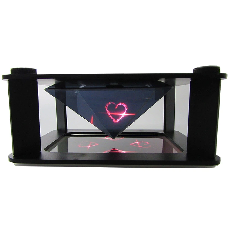 Holographic Mobile Phones 3D Holographic Projection Pyramid DIY for 3.5 to 6.0 inches iphone smartphone Hatsune MV Projector