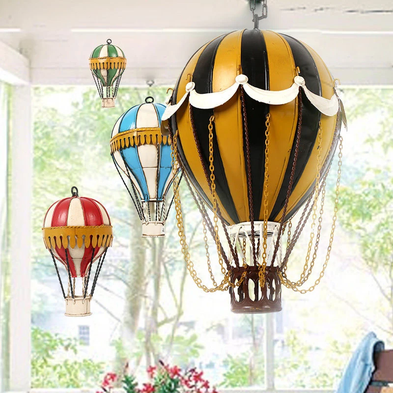 hot air balloon wall decor