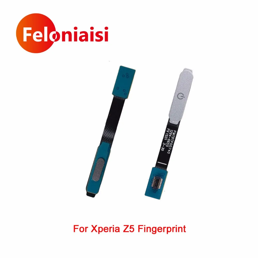 10pcs/lot For Sony Xperia Z5 E6603 E6653 E6633 E6683 Power Button Fingerprint Sensor Flex Cable Ribbon Replacement Part | Мобильные