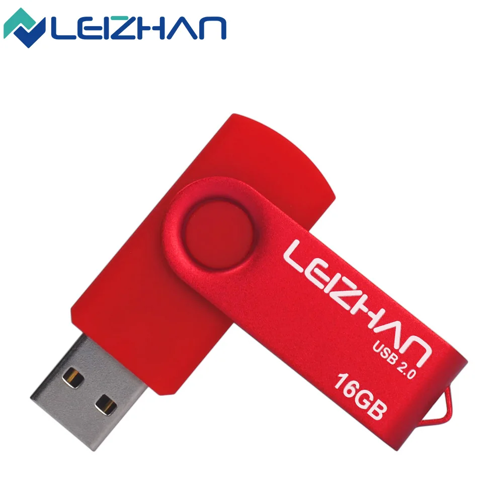 Флеш накопитель LEIZHAN Mini USB флеш 64 ГБ 32 16 8 4 Гб OTG адаптер Micro usbc преобразователь