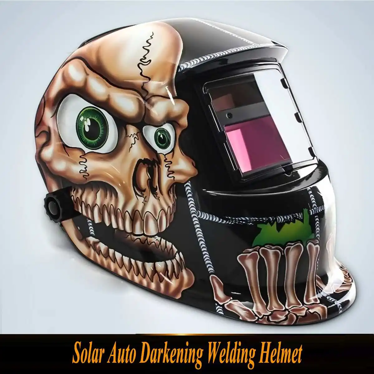 

AUDEW Solar Electric Welding Helmet Automatic Darkening Adjustable Range 4/9-13 for MIG MMA ARC TIG Mask Welder Protective Gear