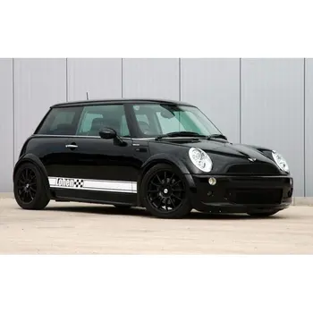 

4pc stickers on cars interior inside door handle atmosphere lamp for mini cooper R50 R53 R56 Clubman F55 F56 F54 Convertible