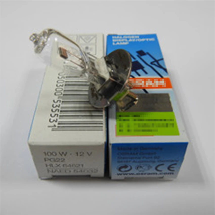 OSM HLX64621 12V 100W PG22 Halogen lamp NAED 54032 for ZIS microscope |