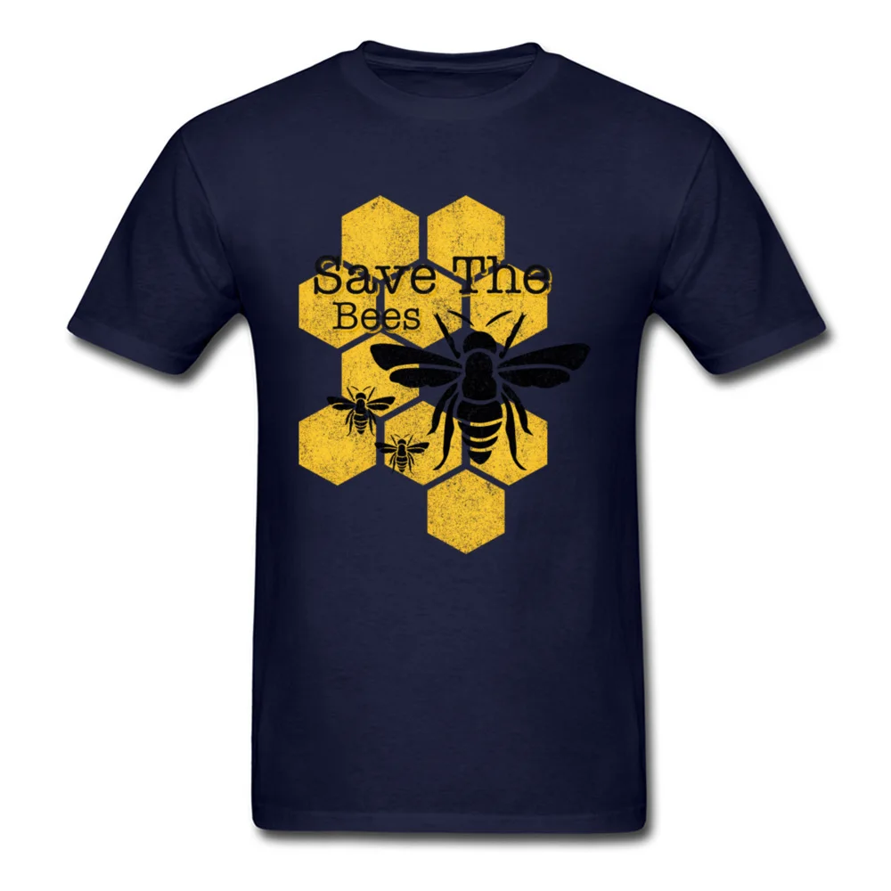 Honeycomb Save The Bees_navy