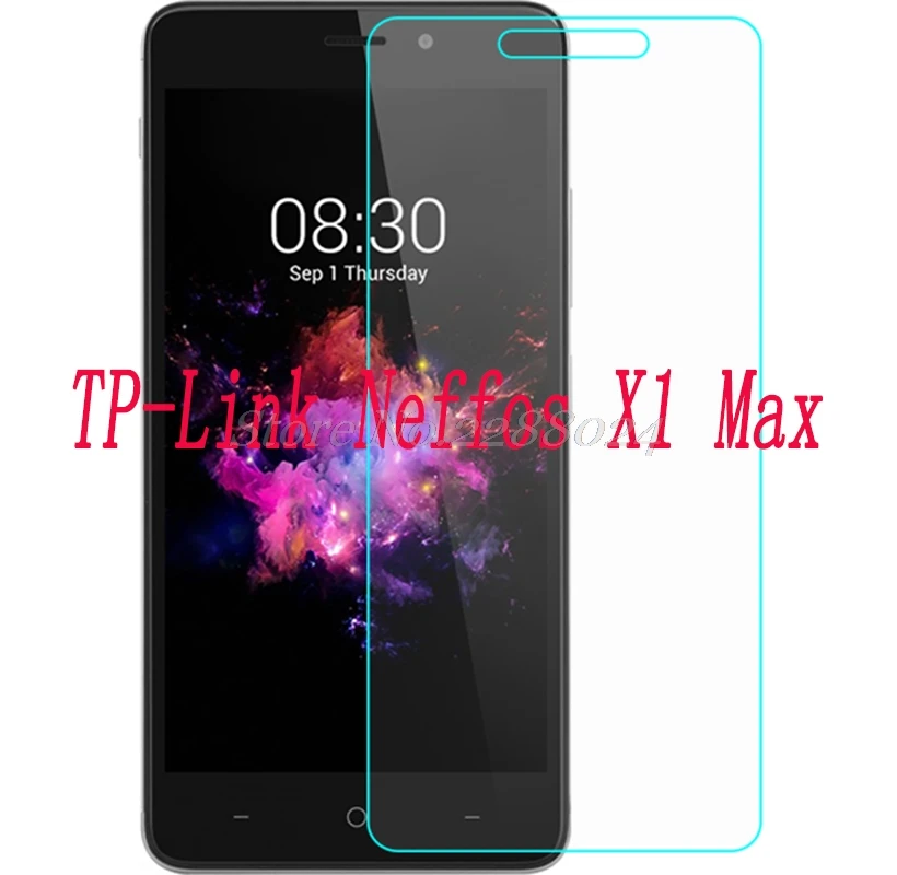 

2PCS Tempered Glass 9H Explosion-proof Protective Film Screen Protector phone for TP-Link Neffos X1 Max TP903A TP903C 5.5"