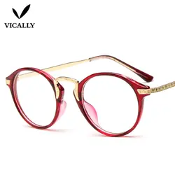 Винтажные стильные очки женские круглые очки кадр студенческие чтения очки кадр оптических очки Óculos femininos Gafas