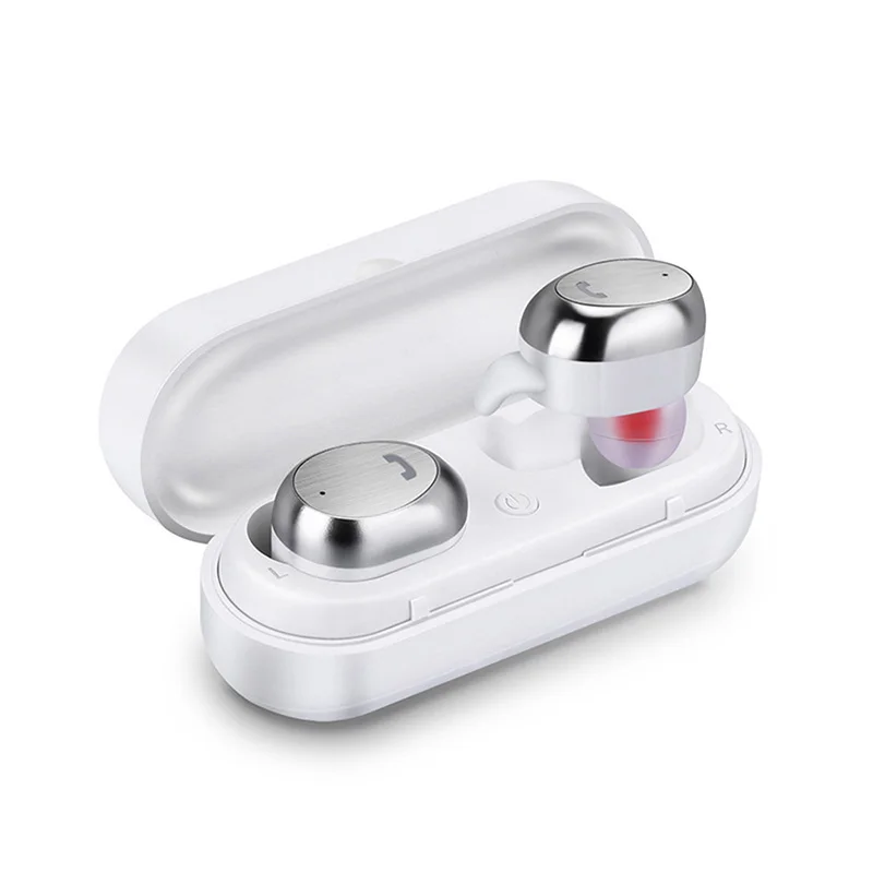 

M9 Tws Bluetooth Headset Wireless Earbud Metal Charge Case Mini Stereo Earpieces Music Bluetooth Earphone With Mic i7s x3t