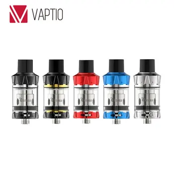 

Original Vaptio Throne Subohm Tank 2ml Capacity with Adjustable Bottom Airflow & Leak-proof Design E-cig Vape Throne Atomizer