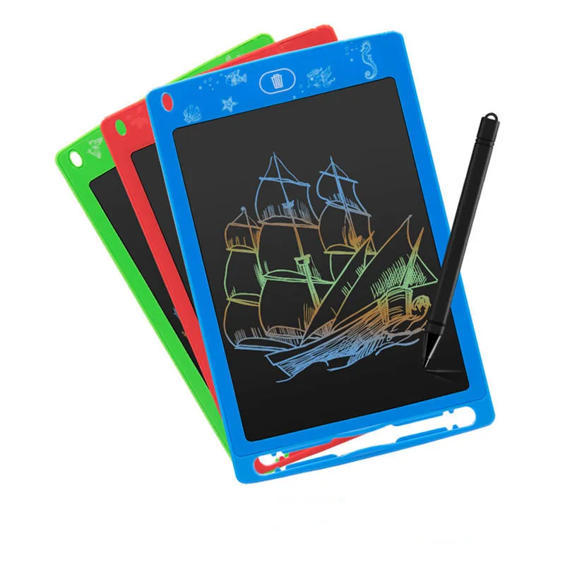 

8.5 Inch LCD Writing Tablet Digital Handwriting Pad Art 8.5" Colorful Drawing Board Electronic Touch Pads Graphic Tablet For Kid
