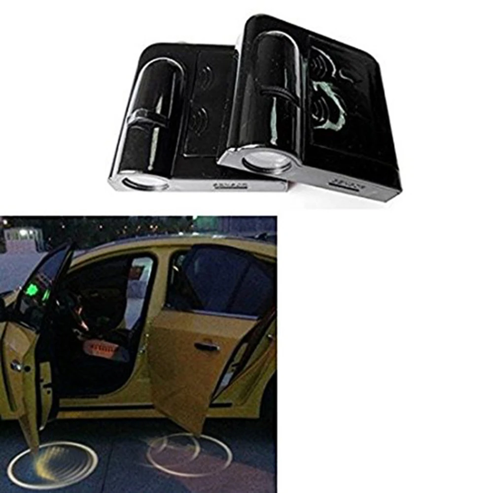 

YSY 2pcs/pair Wireless Car Door Welcome Light Logo No Drill Lights LED Laser Ghost Shadow Projector Lamp for Chevrolet