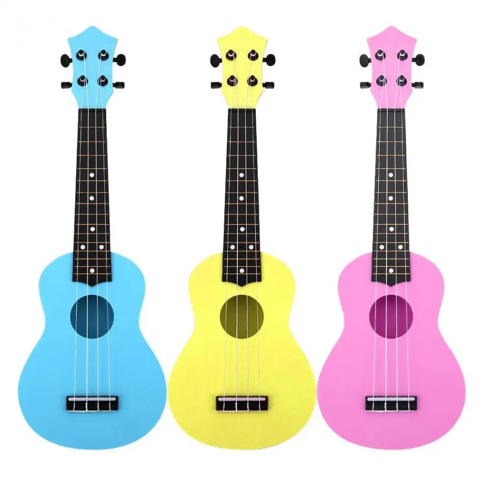 21 inch Kids Ukulele Plastic 4 Strings Ukulele Toy Gift for Students