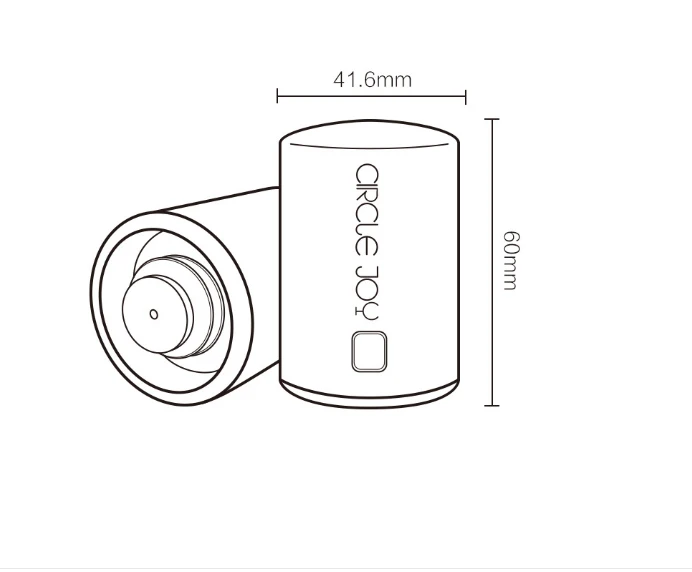 Xiaomi Mijia электрическая открывалка для бутылок из нержавеющей стали мини винная пробка аэратор для винного графина для Xiaomi Smart Home штопор для вина