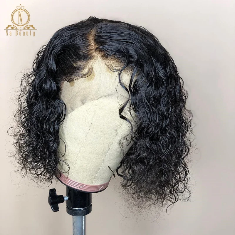 curly bob wig for black women 4(1)