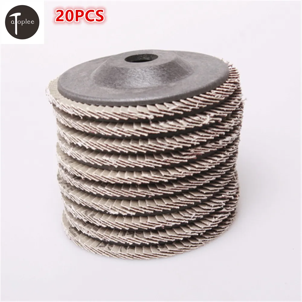 

20PCS 100*3*16mm 80 Grit Flat Disc Sanding Grinding Wheel Angle Grinders Metal Abrasive Tool For Deburring Grinding Tool