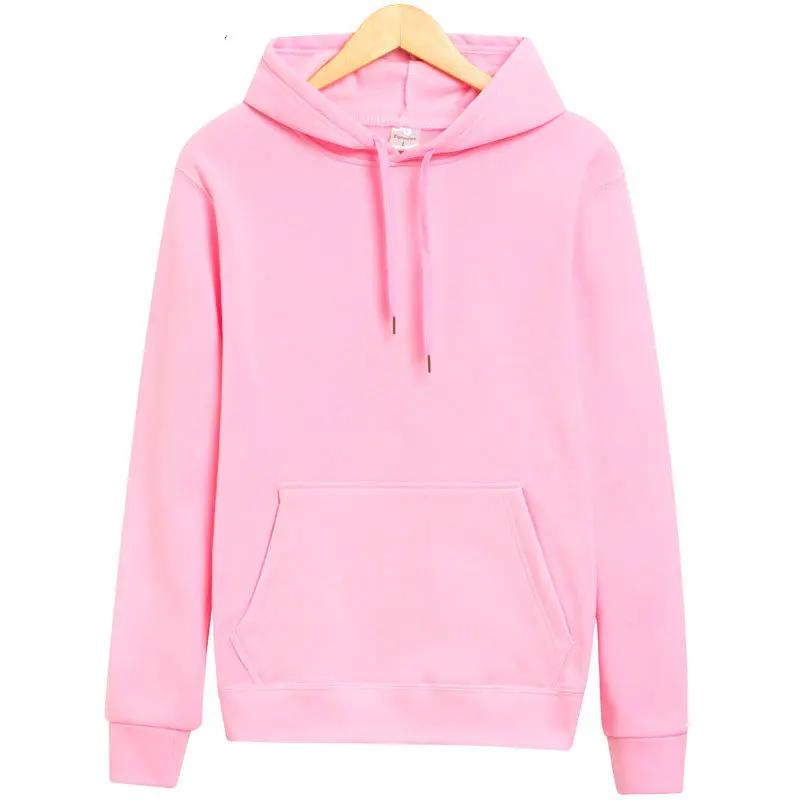 

Cncool Hot Sale Hoodie Streetwear Male Hip Hop Solid Pink Black gray Hooded Hoody Mens Hoodies And Sweatshirts Size To XXL
