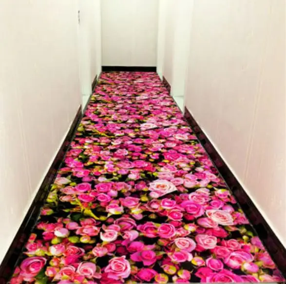 3D Креативный цветочный дверной коврик растительный ковер коврики для прихожей спальни гостиной чайный стол коврики кухня ванная комната противоскользящие Mats30 - Цвет: 3