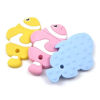 

Baby Teething Toy Food Grade Silicone Silicone Cartoon Teether Infants Boys girls Chewing Dental care Toddlers