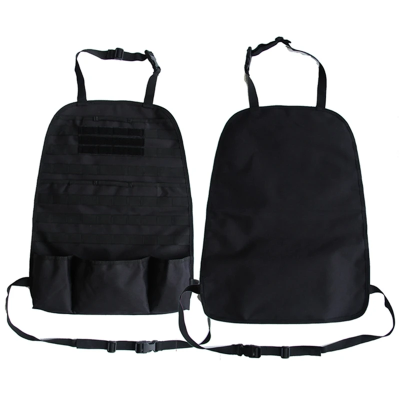 

Multifunction Car Interior Outdoor Molle Car Back Seat Pocket Storage Organizer Car Seat Cover Protector Universal Fit