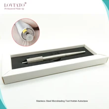 Автоклав микроблейдинг держатель инструмента Campass тип из нержавеющей стали татуировки pen3D бровей эксцентрик ручные инструменты пму макияж машина