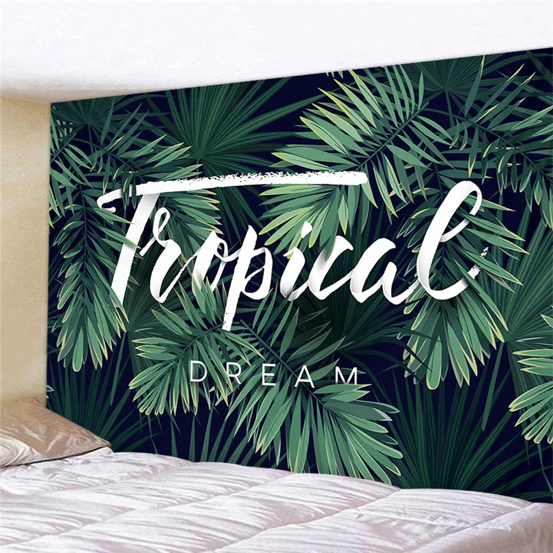 2019 Cartoon Cactus Printed Tapestry 1pcs Big Sizes Livingroom Hanging Tapestry Home Decor Soft Wall Tapestry Bedroom Carpet