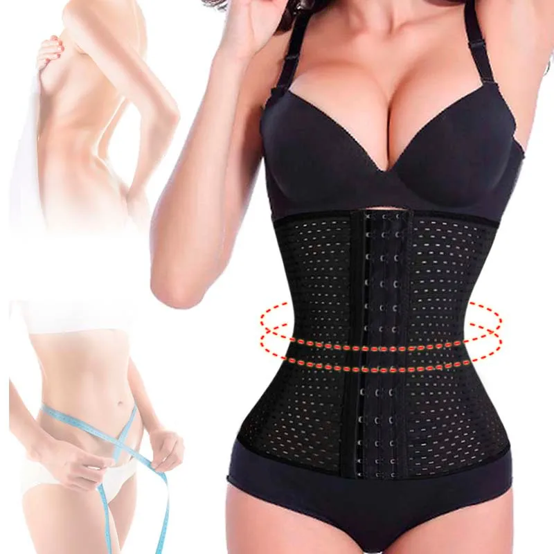 Body Shaper Underbust Waist Corset Waist Latex 4 Spiral Steel Boned Women Waist Cincher Shapewear shapewear bodysuit