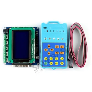 

5Axis Upgraded CNC Breakout Board Interface Set +Keypad +Display, Manual Control