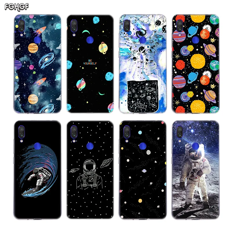

Outer Space Travel Case For Xiaomi redmi Note 7 Pro 6 5 4 Case For Xiomi Redmi 4 4A 4X 5 Plus 5A 6 6A Silicone Fundas Cover