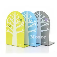 2 Шт./компл. Форзацы Металла Декоративные Форзац Подставка для Книг Творческие Подставки Держатель Книг для Чтения Поддержка Необходима Книга Стенд Дерево Стеллаж Круговой