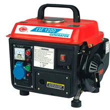 Портативный Бензиновый домашний генератор 1000w220v вольт маленький мини открытый низкий бесшумный автомобильный генератор