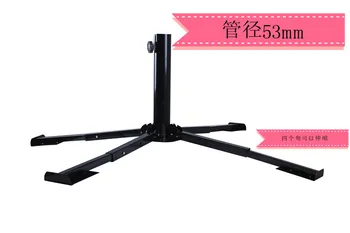 

Sun umbrella base four-legged folding iron umbrella seat stand for diamter 53mm rod