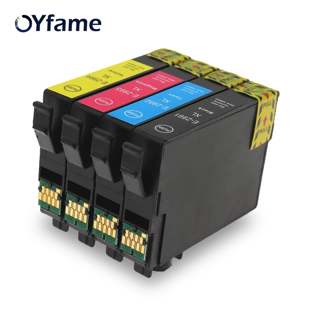 OYfame 29 29XL чернильный картридж T2991 T2991XL совместимый чернильный картридж для принтера Epson XP-435 XP-255 XP-257 XP-352 XP-355 8 шт